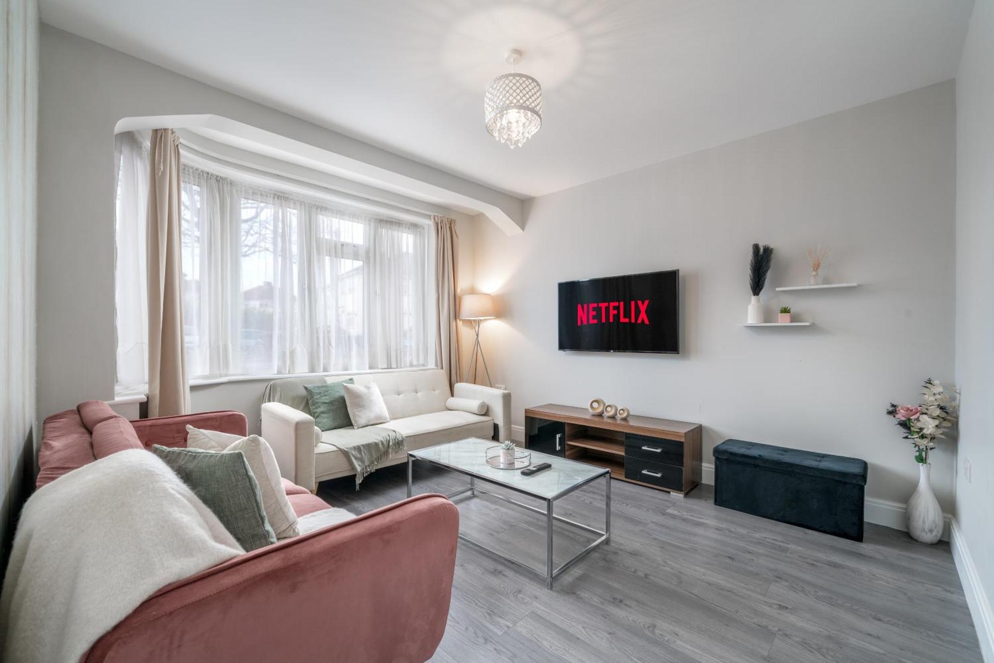 Apartmán Lux 3Bed Near Wembley With Parking By Oceana Group - Sleeps 8 Harrow Exteriér fotografie